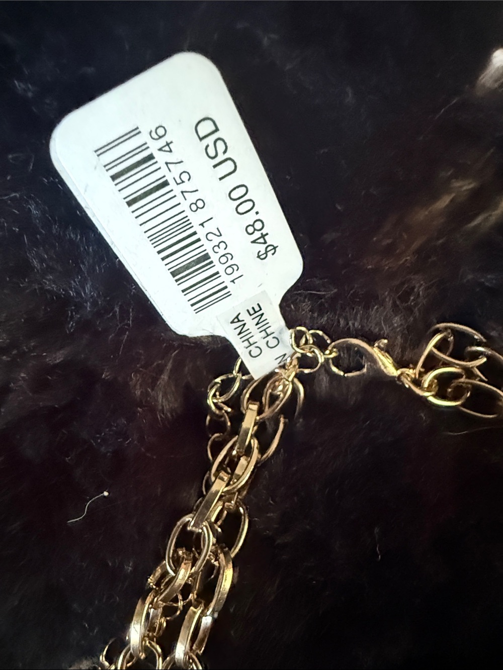 Free People Gold-Tone Charm Layered Maxamillion Necklace NWT - Picture 3 of 7